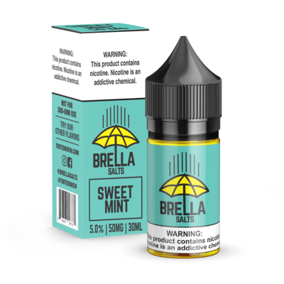 Tinted Brew Juice Brella Salts Sweet Mint 30ml Nic Salt Vape Juice