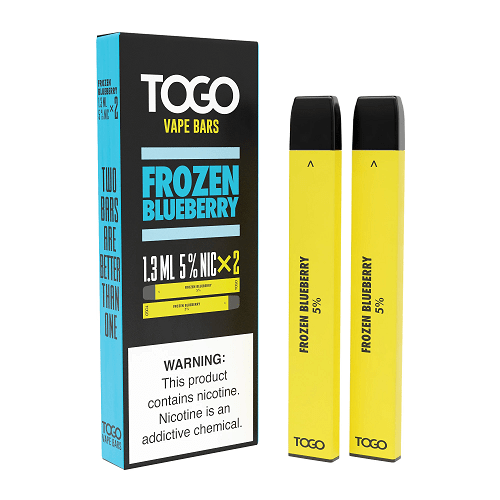 Twist E-Liquids Disposable Vape Frozen Blueberry TWST To Go Disposable Vape Twin Pack