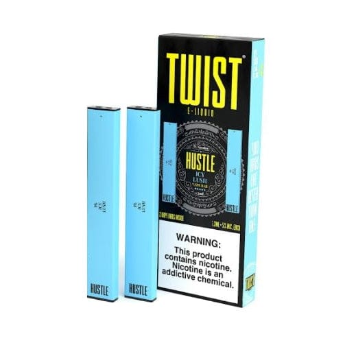 Twist E-Liquids Disposable Vape Icy Lush Twist X Hustle 1.3ml Disposable Twin Pack