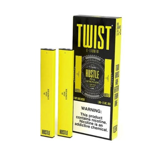 Twist E-Liquids Disposable Vape Pink Lemonade Twist X Hustle 1.3ml Disposable Twin Pack