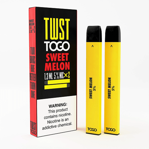 Twist E-Liquids Disposable Vape Sweet Melon TWST To Go Disposable Vape Twin Pack