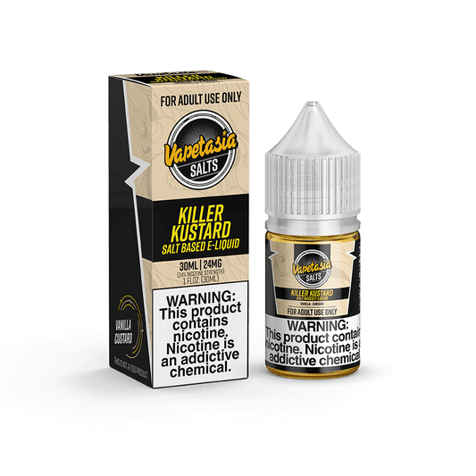 Vapetasia Juice Vapetasia Salts Killer Kustard 30ml Nic Salt Vape Juice