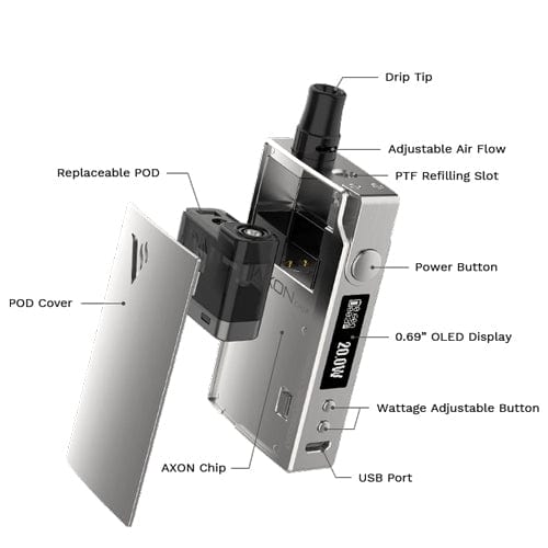 Vaporesso Pod System Degree 30W Pod Device - Vaporesso