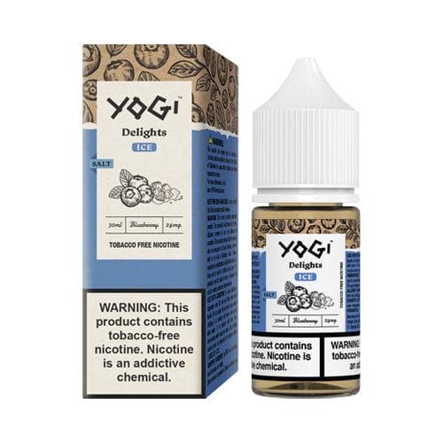 Yogi Juice Blueberry Ice 30ml Nic Salt Vape Juice - Yogi