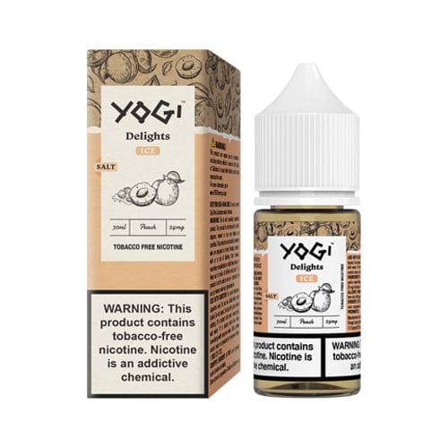 Yogi Juice Peach Ice 30ml Nic Salt Vape Juice - Yogi